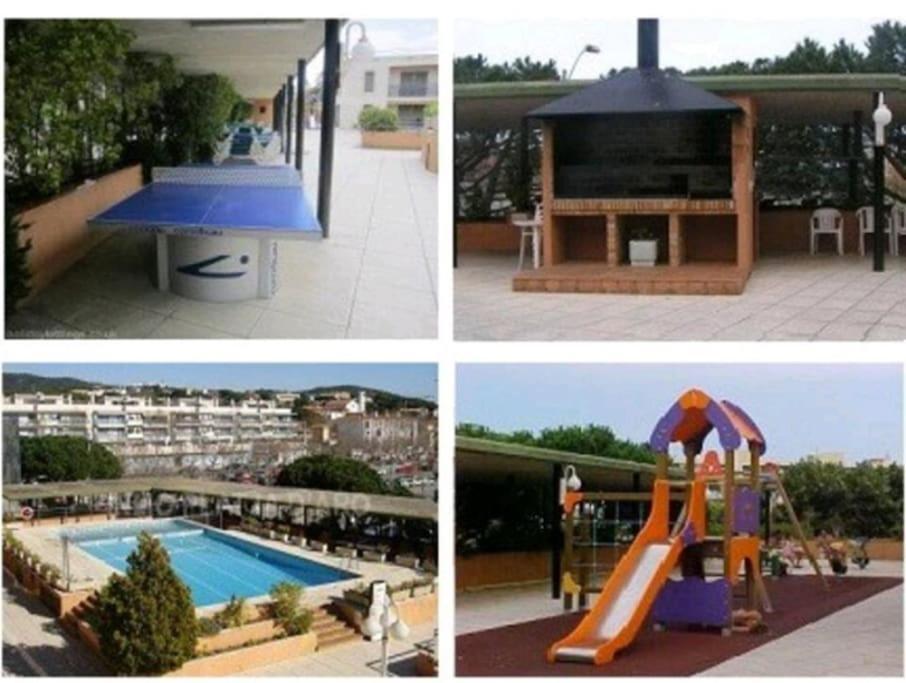 Apartamento Centrico Playa De Aro Con Piscina. プラヤ・デアロ エクステリア 写真